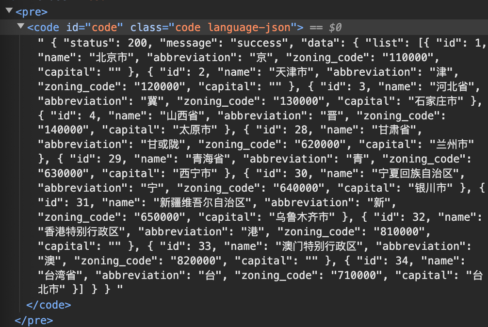 code